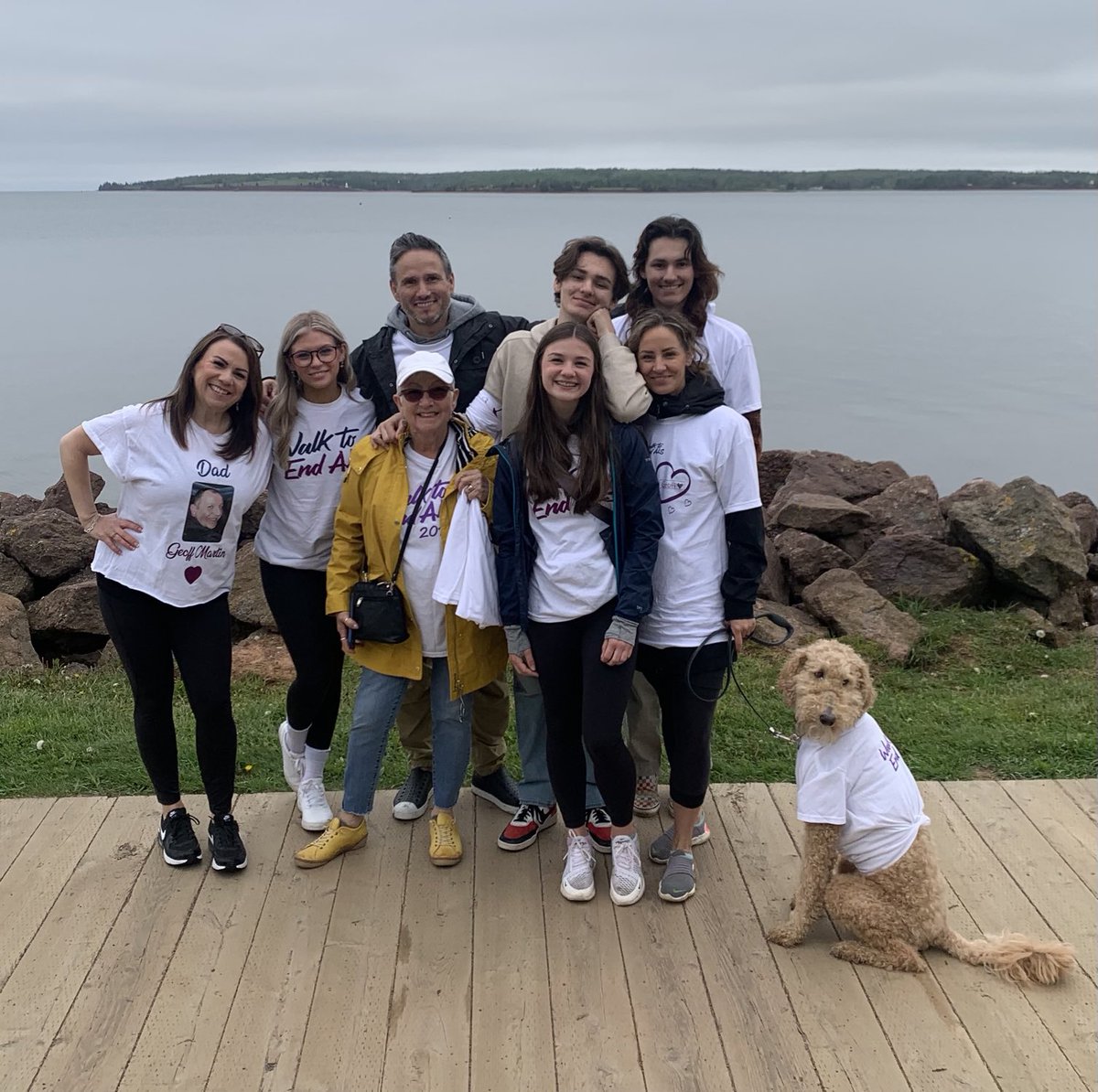 LouiseMartinCBC's tweet photo. All about Team Dad today. ALS stole him from us on March 14th, 2018.
Today we walked tor him, and I know he walked with us. 💜 With each step there is hope. Thank you to all of you who donated, or came out to show your support. It matters. 💜 #WalkToEndALS #PEI https://t.co/rbvUPRtm6c