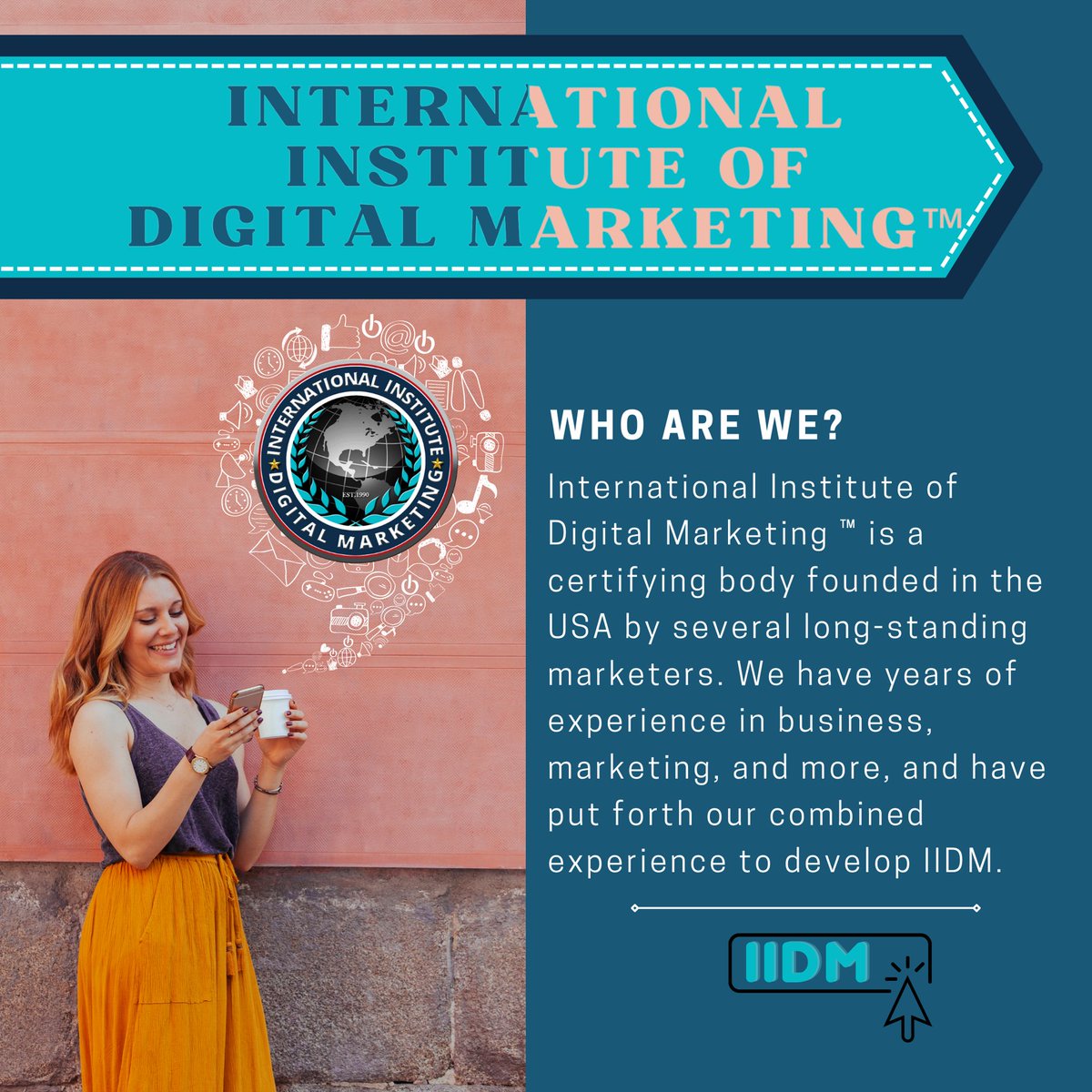 IIDM is an impact non-profit certifying body representing more than 20,000 influential brands. We help our members to become more effective digital marketers, build stronger brands.

theiidm.org

#iidm #digitalmarketing #market #brandawareness