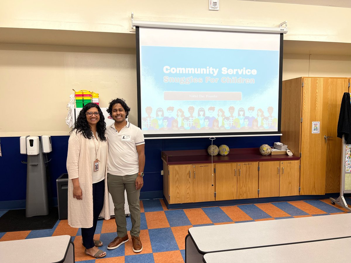 MrsCookWI's tweet photo. Thank you, HSS senior, Nikhil Das, for talking to our 2nd graders about starting a non-profit organization @mwelborn12 https://t.co/OrBuqZkJ6f