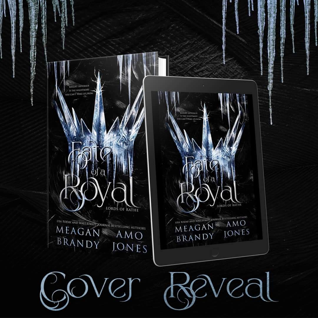 ❄️COVER REVEAL❄️

Fate of a Royal by USA Today &amp; Wall Street Journal bestsellers <a href="/MeaganBrandy/">Meagan Brandy Author</a>  &amp;  Amo Jones is coming July 7th!! 
ARC signup: tinyurl.com/ysvxx723
Cover by Simply Defined Art
#fateofaroyal #amojones
#meaganbrandy
#possessivehero #lordsofrathe
#coverreveal