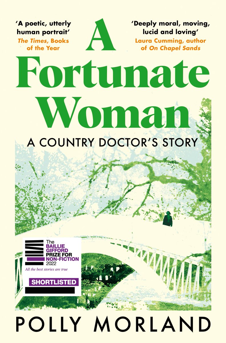 Really enjoyed Polly Morland talking about her book #AFortunateWoman at @RossiterBooks this week. It's a sympathetic & beautifully written portrait of general practice based on care & continuity.