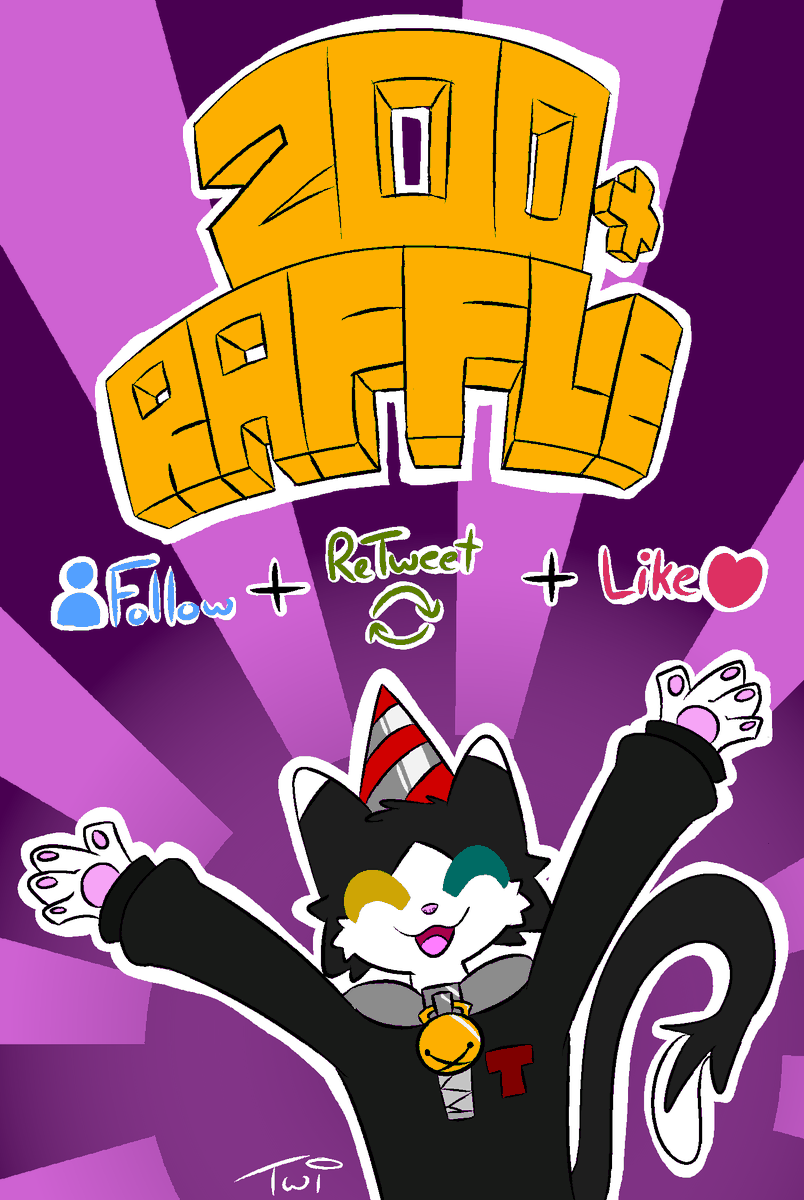 Twiister73's tweet photo. 🎉Let's go ! 200+ raffle !🎉

Same rules as last time ! 
-Follow+Retweet+Like to enter.

[[Don't forget to comment your refs]]
 
Like last time, i'll choose 3 winners, one fullbody each.
 
//You have until June 17th to enter// 

Big thanks to all of you ! ♥️ https://t.co/TpdeH2Dplx