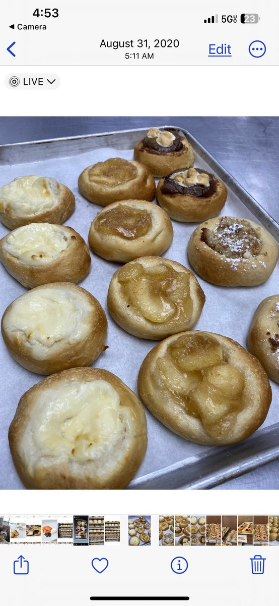 Lots of fresh baked goodies for you this morning. Have you hit some of our new locations in Sunset Hills, Cottleville or Arnold yet?