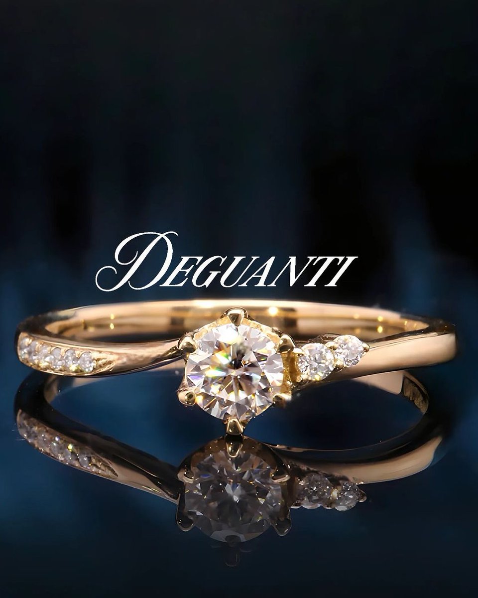 Deguanti's tweet image. Elevate your style with our exquisite fine jewelry ring collection. Each ring is a reflection of timeless elegance and exceptional craftsmanship, designed to make a statement on your hand.

#FineJewelry #RingCollection #Elegance #StatementRing  #Love #finejewelry #deguanti