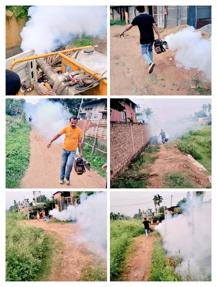 Keep up the good works
Thank you #GMC 
GMC workers on their toes to battle mosquitoe menace. 
#MyGmcMyGuwahati #GuwahatiMunicipalCorporation #Guwahati #Menace #Fogging
@mrigen_sarania @smitaroydas @mndahal @gmc_guwahati