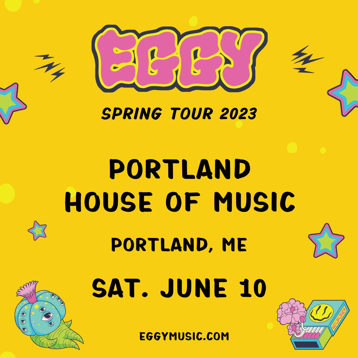 P_H_O_M_E's tweet photo. 🍳TONIGHT!🍳
Saturday, June 10!
State Theatre, Portland, Maine Presents: @eggylive
Doors at 7 pm | Music starts at 8 pm | 21+
🎟️Tickets Available Online or At Doors: https://t.co/cCn6BMApvC
#Eggymusic #jamband #livemusic #statetheatreportland #Portlandhouseofmusic #portlandmaine https://t.co/bAQSLHSIEW