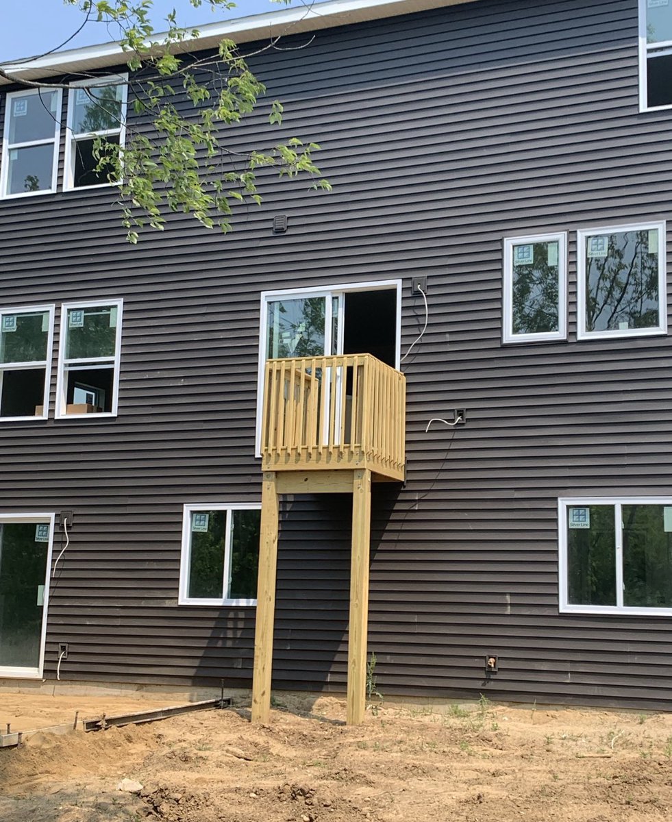I added this deck to one of my rental properties.

I was able to take the rent up from $700 to $1200 per month. The tenant moved out but I rented it quickly at the higher amount.

This is the way you make more cash as a landlord AND make your tenants lives better.

Win win.