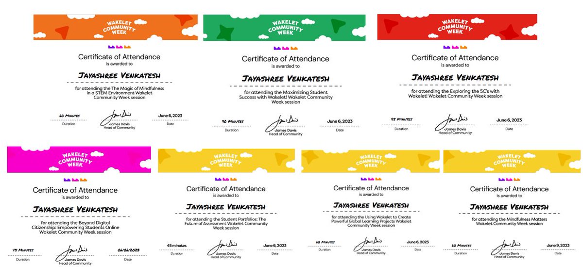 Awesome sessions.... Takeaways galore..... Exploration mode ON .....<a href="/wakelet/">Wakelet 💙</a> @wakeletcommunityweek