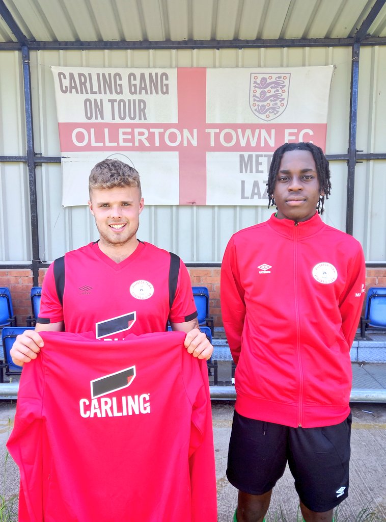 OllertonTownCFC's tweet photo. A whole new meaning to The Carling Gang...

A big thank you to The New Plough, and former land lady Kerrie, for nominating us for a free kit, tracksuit and equipment bundle. 

Getting us kitted out for the new season! #UpTheTown https://t.co/HMwBE7sAZK