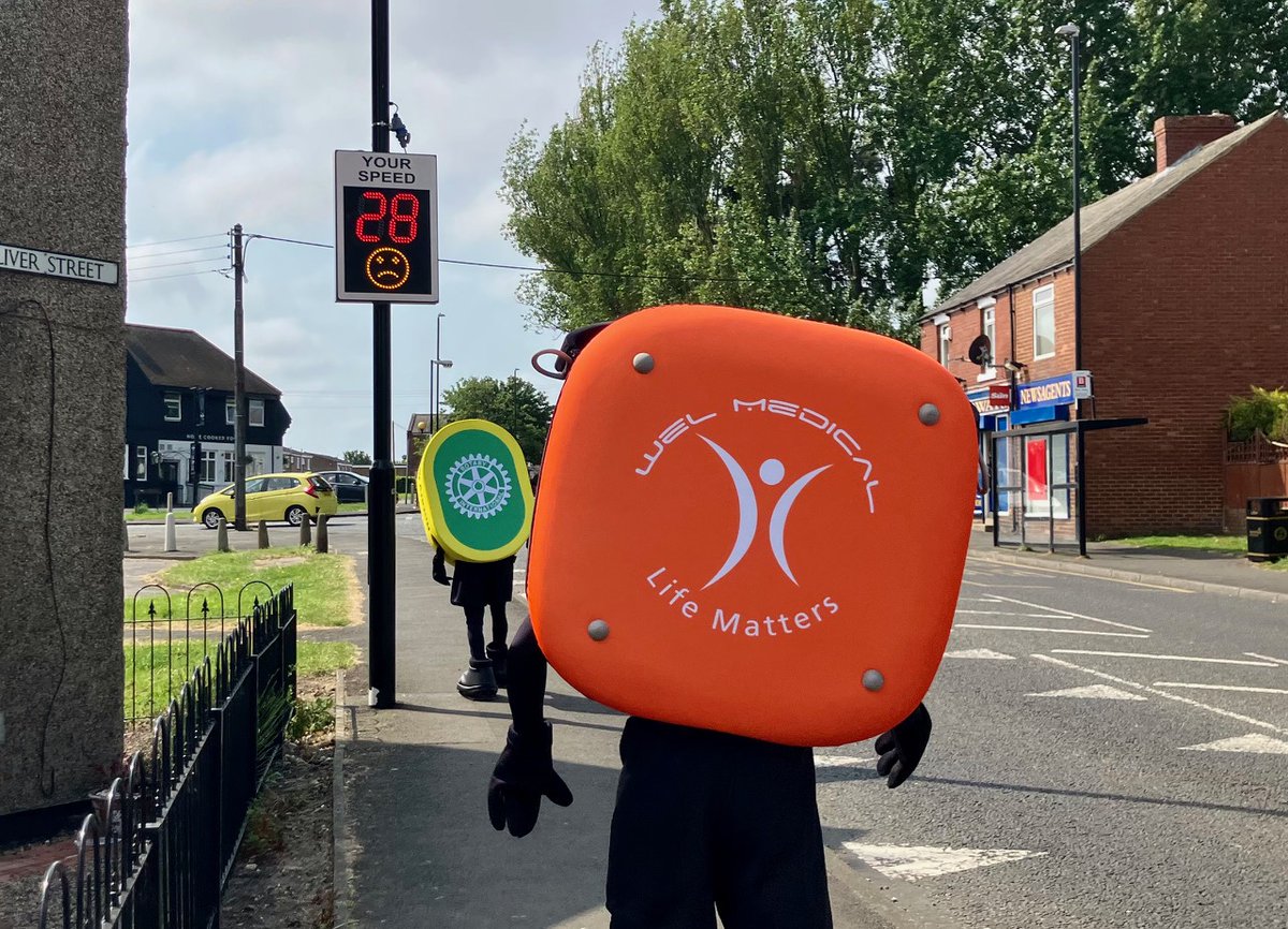 Rotary North East 'One Life Initiative' (@rotaryneonelife) on Twitter photo Slow down 'Sparky' & 'Casey' - this is a walk around Washington to raise awareness of CPR and defibrillators and not a run. You were told it is a 20mph speed limit!!! <a href="/RotaryNorthEast/">RotaryNorthEast</a> <a href="/WELMedical/">WEL Medical Ltd</a> Slow down 'Sparky' & 'Casey' - this is a walk around Washington to raise awareness of CPR and defibrillators and not a run. You were told it is a 20mph speed limit!!! <a href="/RotaryNorthEast/">RotaryNorthEast</a> <a href="/WELMedical/">WEL Medical Ltd</a>