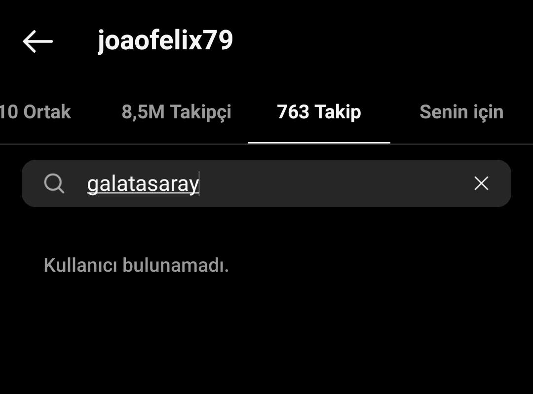 Joao Felix Galatasaray'ı takibi bırakmış