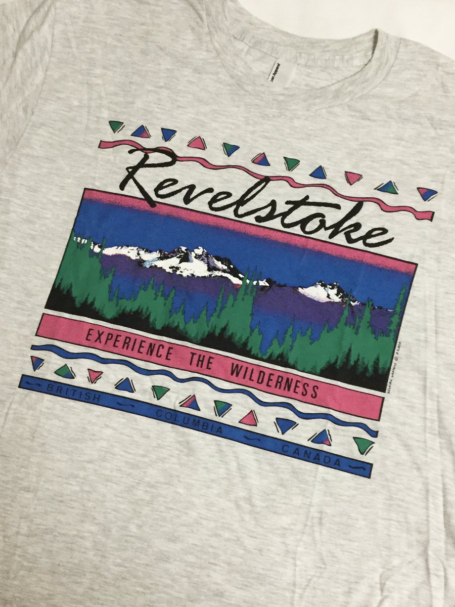 A T-shirt. #Revelstoke #AmericanApparel