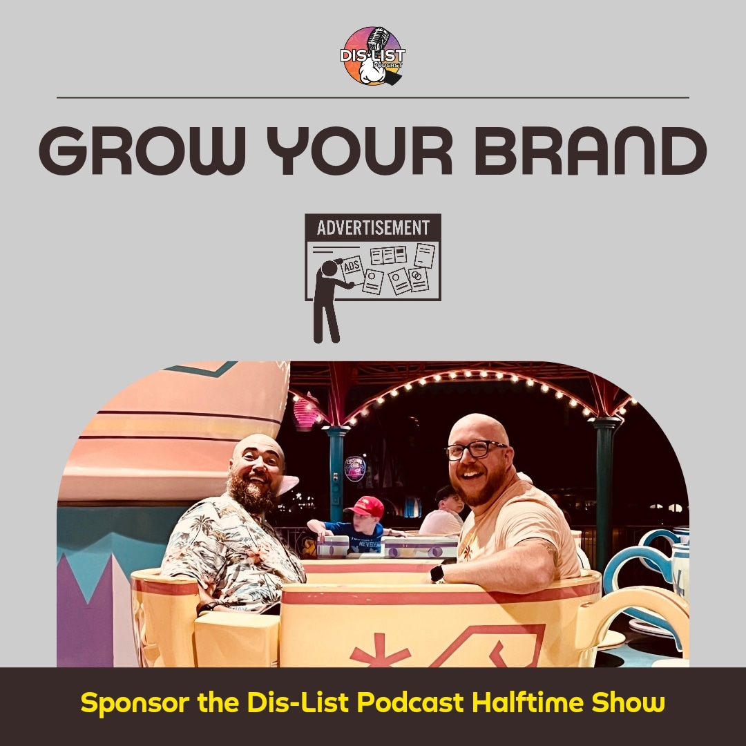 🏰✨Ready to grow your brand? Sponsor the Dis-List, the ultimate podcast dedicated to all things Disney! Our passionate audience of Disney lovers is eager to discover your brand's enchanting offerings. DM for partnership opportunities and let the magic begin!✨🌟  #BrandGrowth