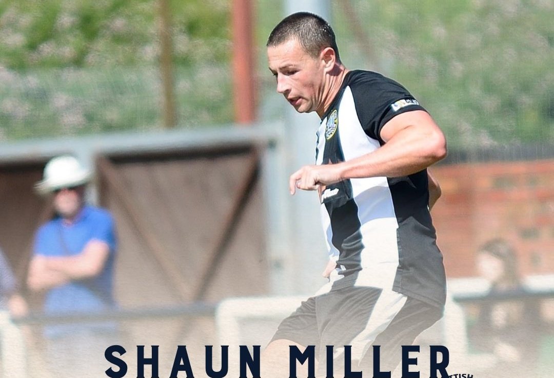 Midfielder Shaun Miller Checks in down the Pennypit.

Shaun joins us from <a href="/DunbarUtd/">Dunbar United FC</a> 

Welcome to the Pennypit Shaun