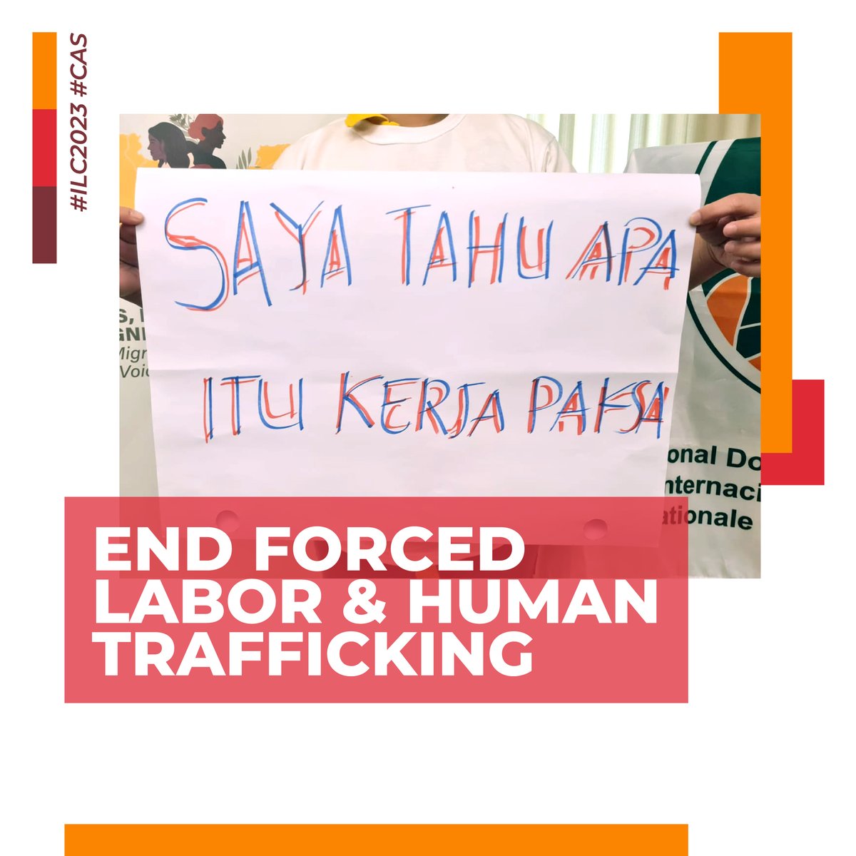 IDWFED's tweet image. The #Kafala system: when the workplace becomes a prison 🏠 🟰 ⛓️
⛔ #StopHumanTrafficking: Protect #DomesticWorkers!
❓ Find out more about the kafala system and the situation of MDWs here 👉 shorturl.at/imIZ2