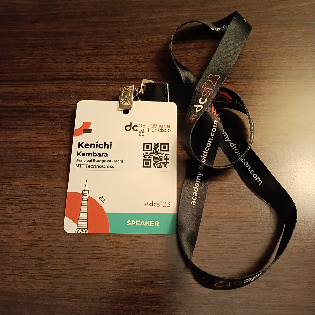 korodroid's tweet photo. Done with my @droidconSF talk. Being with all the excellent organizers, speakers, and participants was an honor and a fantastic opportunity. Thank you so much🙏 See you next time.
#wearos #android #droidconSF #dcsf23 #Droidcon @droidcon https://t.co/gcHVFgLhIZ