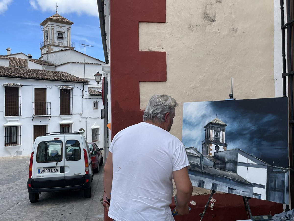 Tengo la suerte de estar por aquí de turismo y es un privilegio ver tanto arte en directo
