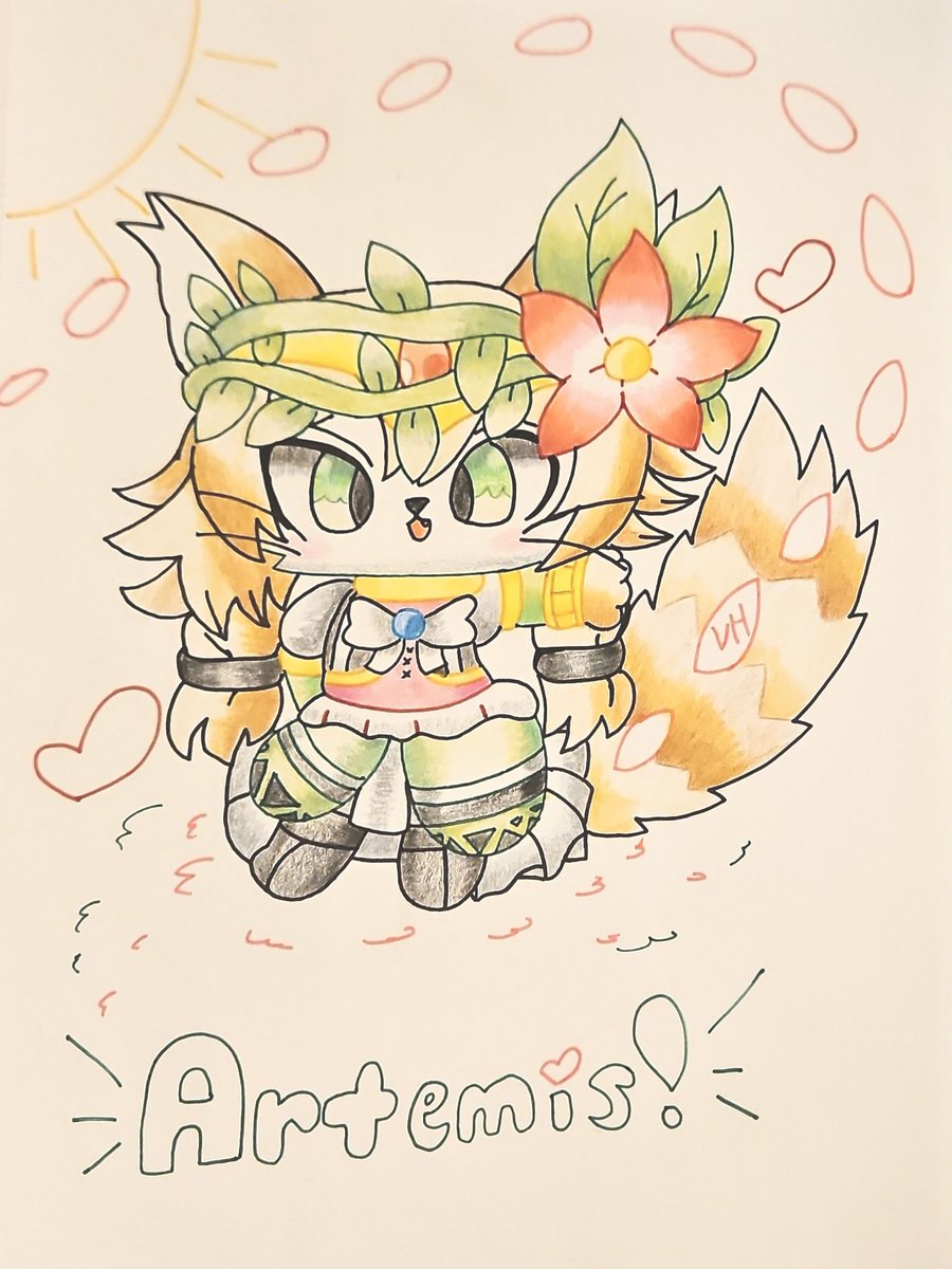Dracodenblaze's tweet photo. Progress on my first time of drawing Artemis
#catbusters https://t.co/j8WiiSCeCC