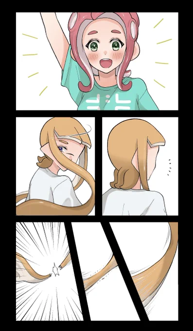 🦑3のゲソってぶるんぶるん動くから千切れないか心配になる。