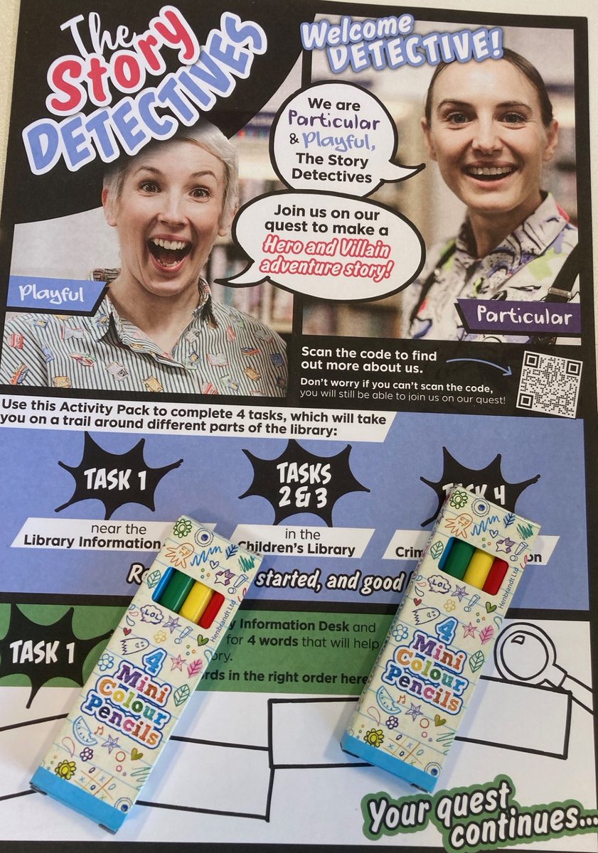 WaltonLibrary's tweet photo. We're hunting for clues @WaltonLibrary π΅οΈPick up your free Story Detectives activity pack now.
Don't forget to book your place for the event on July 1: https://t.co/Bsh5sjV2wj
#dancingInLibraries #StoryDetectives @madebyKG @SurreyLibraries @HeartShopping @welovewalton https://t.co/Z3Tx1Nqzw0