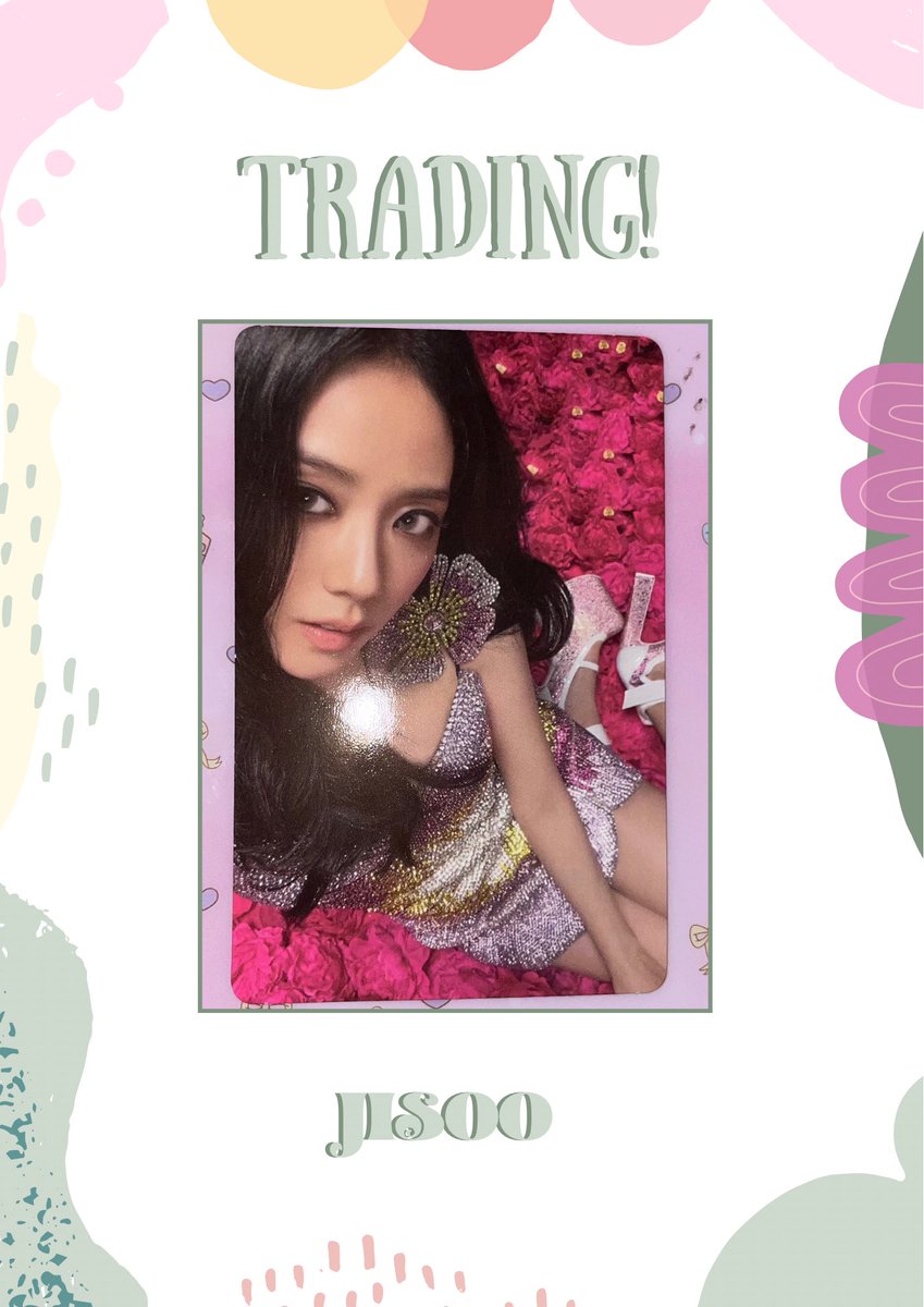 Jam1ll4's tweet photo. (  ࿐  )   WTT LFT  PH  ✯˚｡♡⁠˖
[  ✧  ]  . . . INDEMAND JISOO .^

     ✎ onhand , mint  condi
     ✎ fresh pull from album! 
     ✎ want: any pc— prio~ girlgroups 

reply  /  dm  to  trade  ☟ https://t.co/QQzT2uM8Ga