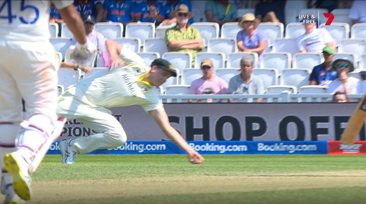 cricketcomau's tweet photo. SCREAMER!!!

Who else but Cameron Green 🔥 https://t.co/aLdOQ9j5gh