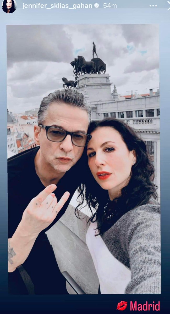 Los Gahan en Madrid 😆😎🤘Los veo bien a estos dos ❤️🤣 #DepecheMode