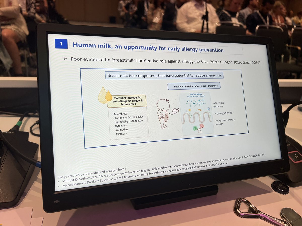 Breastmilk has huge potential for allergy prevention yet clinical data lacking #EAACI2023
