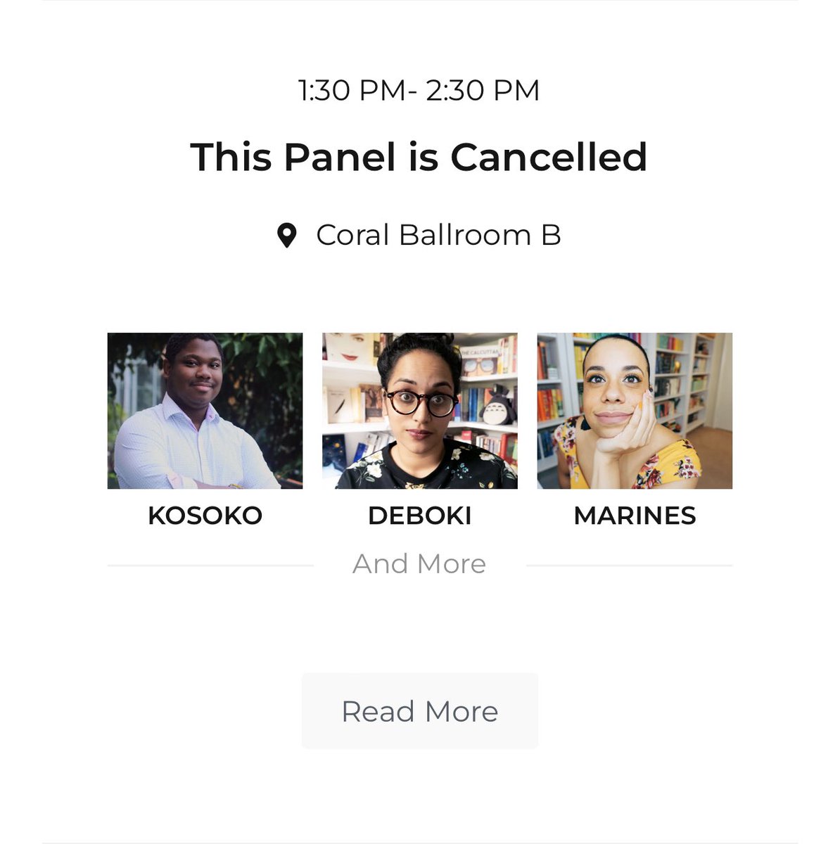 KosokoJackson's tweet photo. Excited for @BookNetFest this year where Iโll be on 2 panels and moderating one! If you see me around on Friday, say hi! I cannot wait to hang with you all! #booknetfest https://t.co/41XU8OIeMJ
