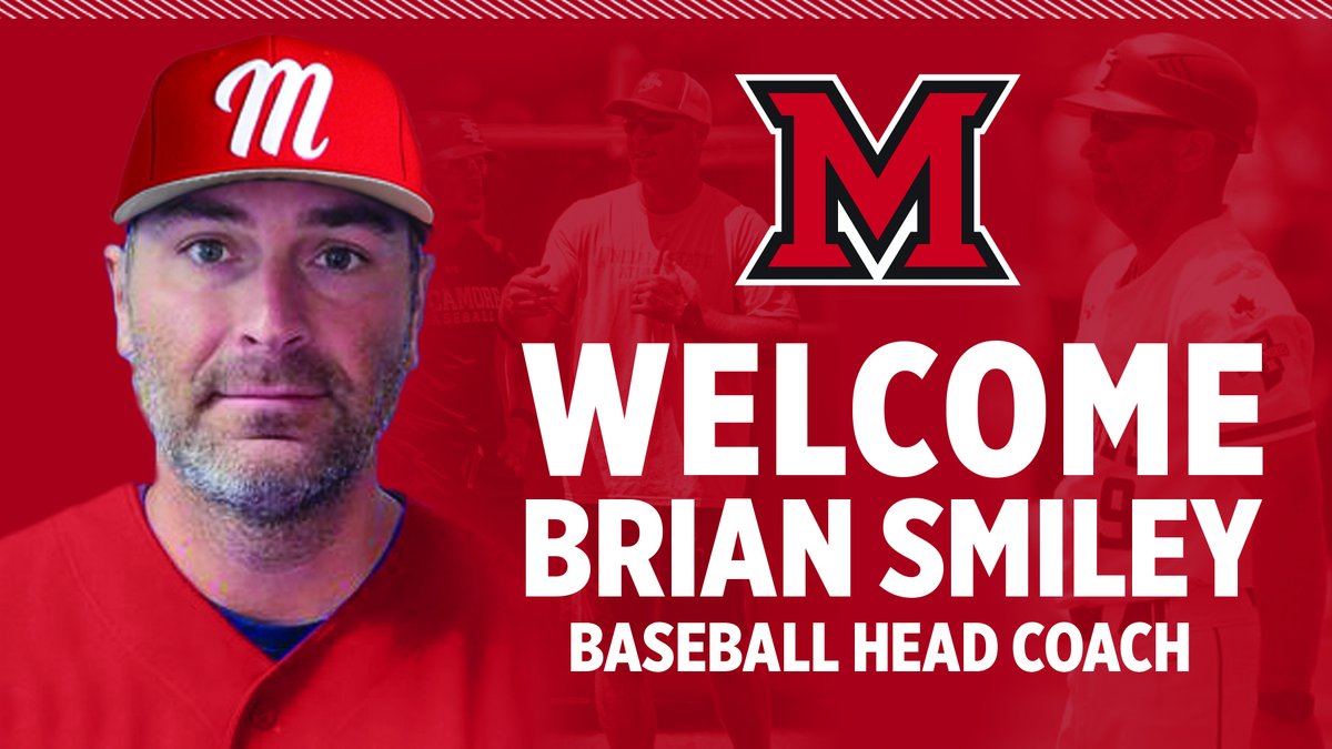 Welcome to Miami Head Coach Brian Smiley!
📖- bit.ly/CoachSmiley

#RiseUpRedHawks