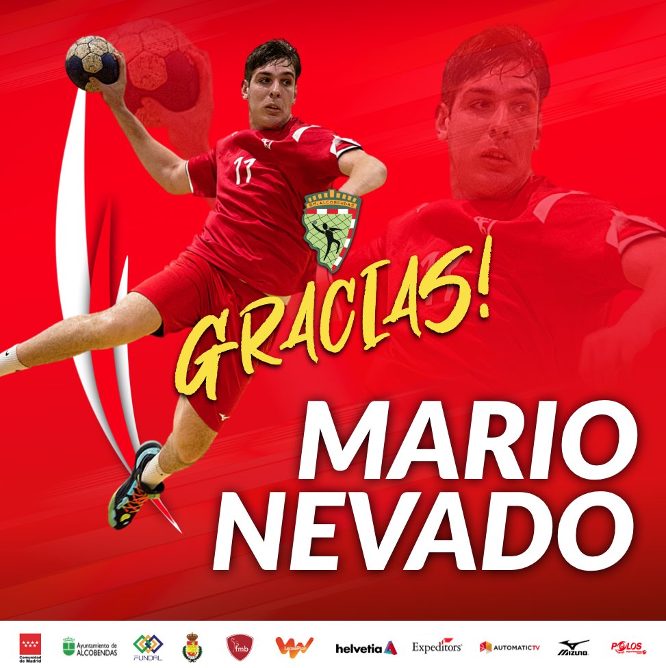 📢 #GRACIAS <a href="/marionevado11/">Mario Nevado</a>

Tras pasar por todas las categorías de la Academia <a href="/Helvetia_ES/">Helvetia Seguros España</a> Alcobendas y después de una temporada para enmarcar, nuestro primera línea Mario Nevado continuará su IMPARABLE EVOLUCIÓN fuera de casa.

¡GRACIAS MARIO!
Aquí siempre tendrás tu hogar.