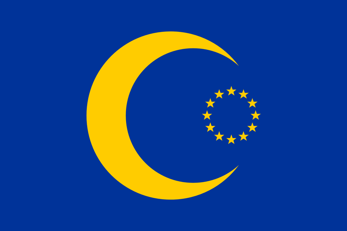 Armisr2's tweet photo. The Europe we want will be built by the brave Arab migrants that wave after wave reach European coasts.
They will impose their values, they will bring fertility, they will change laws.
Europe belongs to Islam.

🇪🇺☪️

#NNWO #Eurabia #WhiteDefeat #WhiteGenocide #Immigration https://t.co/TAZRJ3PL96