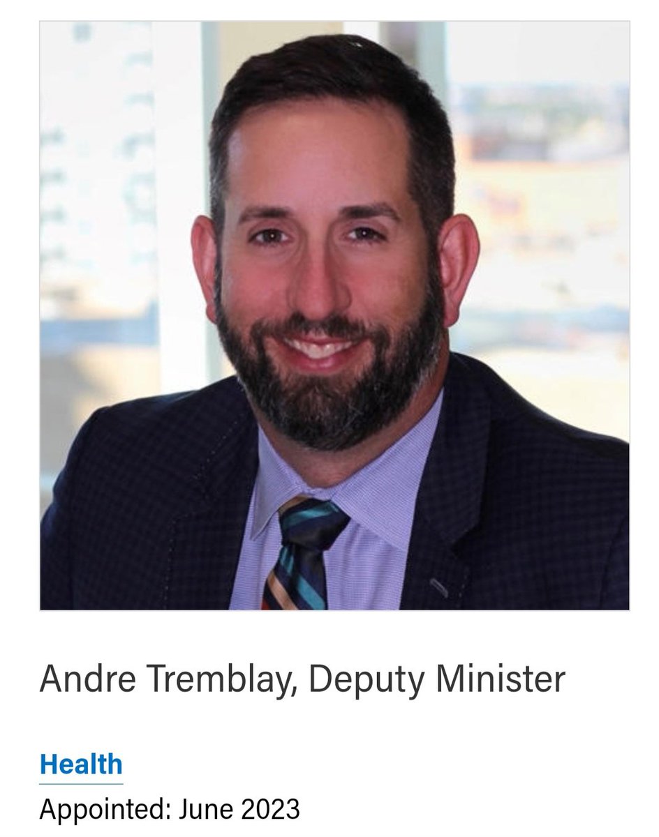 Andre Tremblay has no background in HealthCare .. New Alberta Deputy Minister of Health.

But knows how to cut budgets without care of outcome... Andre cut @AlbertaWildfire staffing by 20% even when clear risks evident.

Andre 'the Hatchet' Tremblay 

#ableg #abhealth #Lagrange