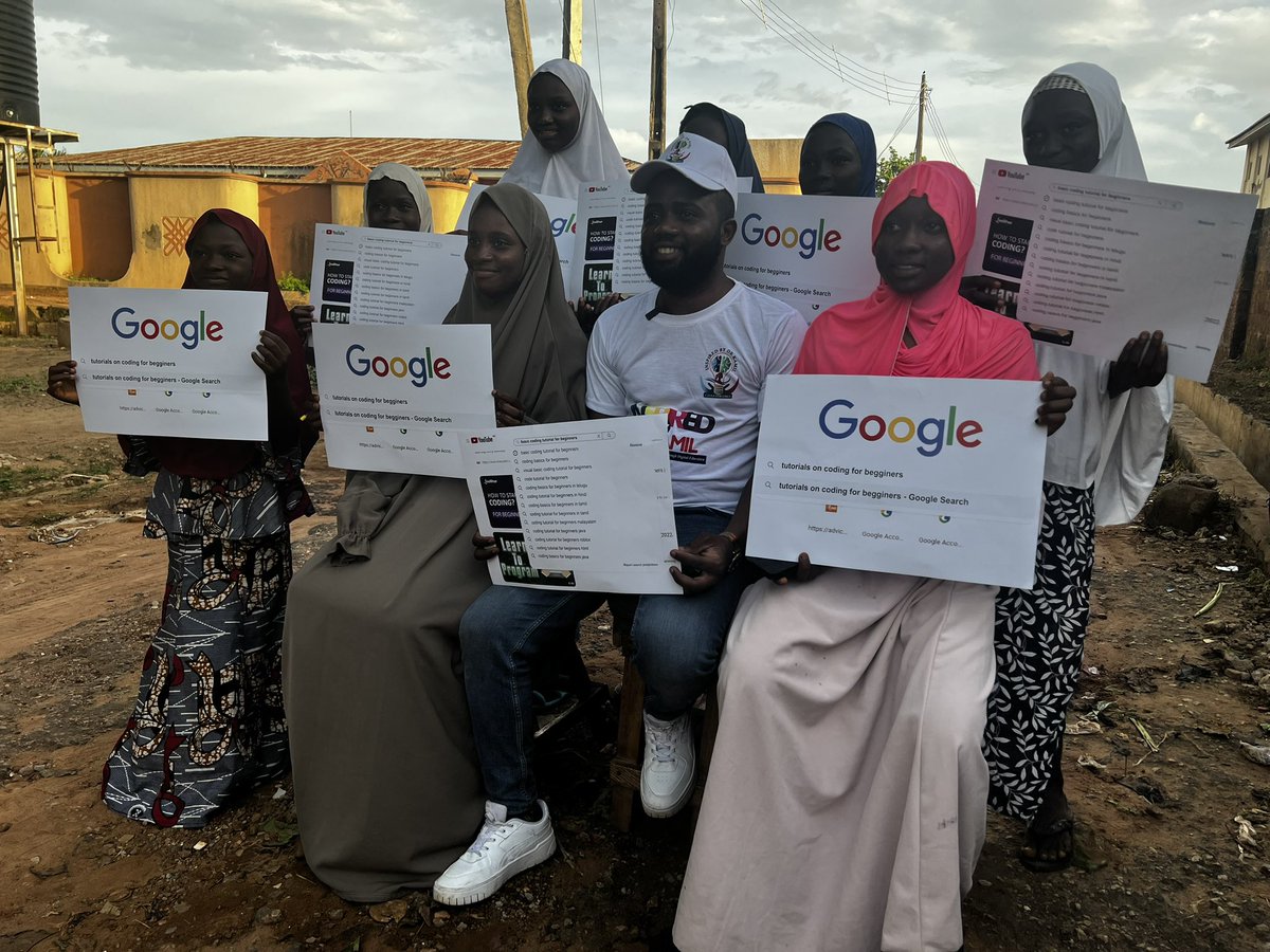AkoredeKamil's tweet image. #codingforgirls #digitalliteracy #girlchildeducation #inspiredbydrkamil #google #YouTube