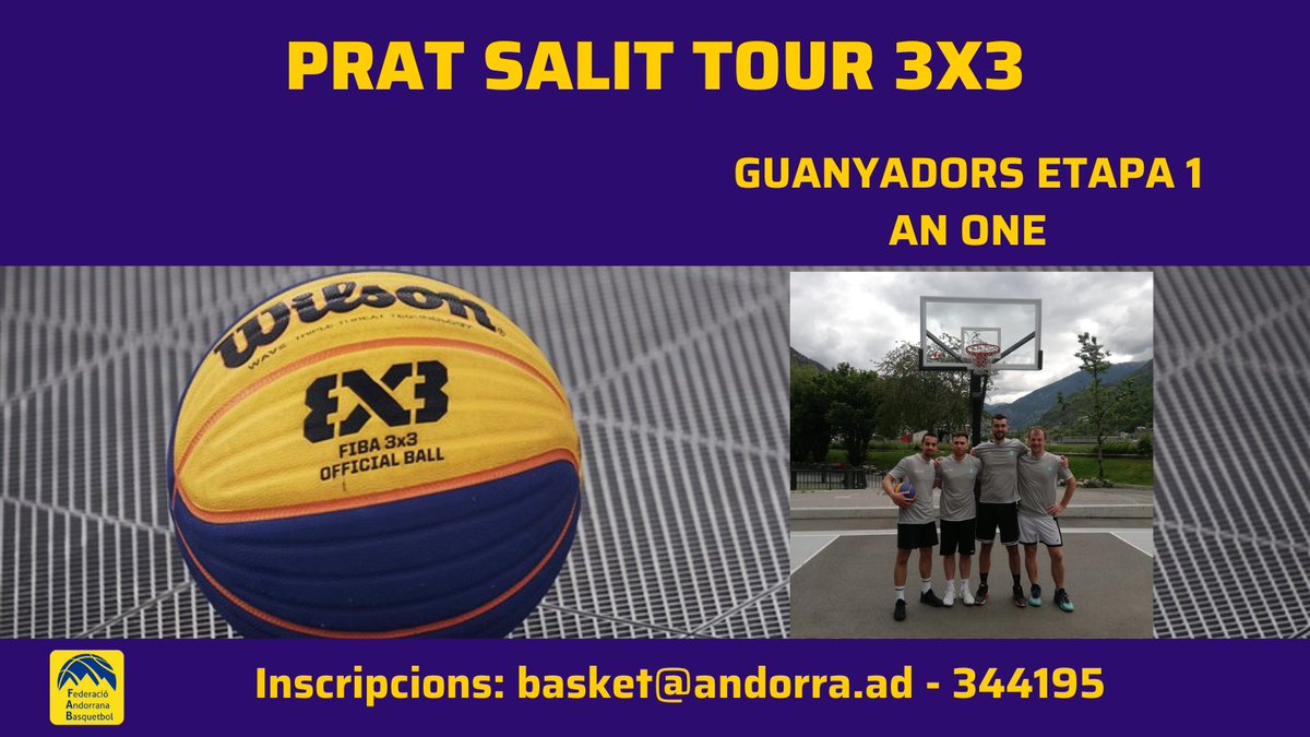 AN ONE s'imposa a la 1a Etapa del Prat Salit Tour 3x3. Demà hi tornem a partir de les 11h.