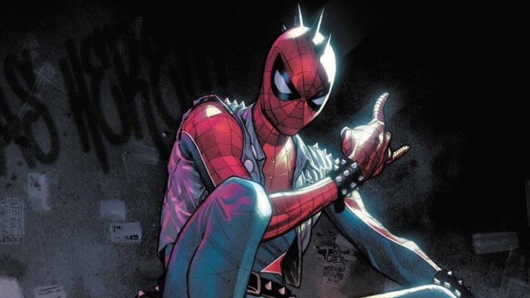 GavinHaas5's tweet photo. Punk spider man ? Isaac ? https://t.co/EK7GQtEOiE
