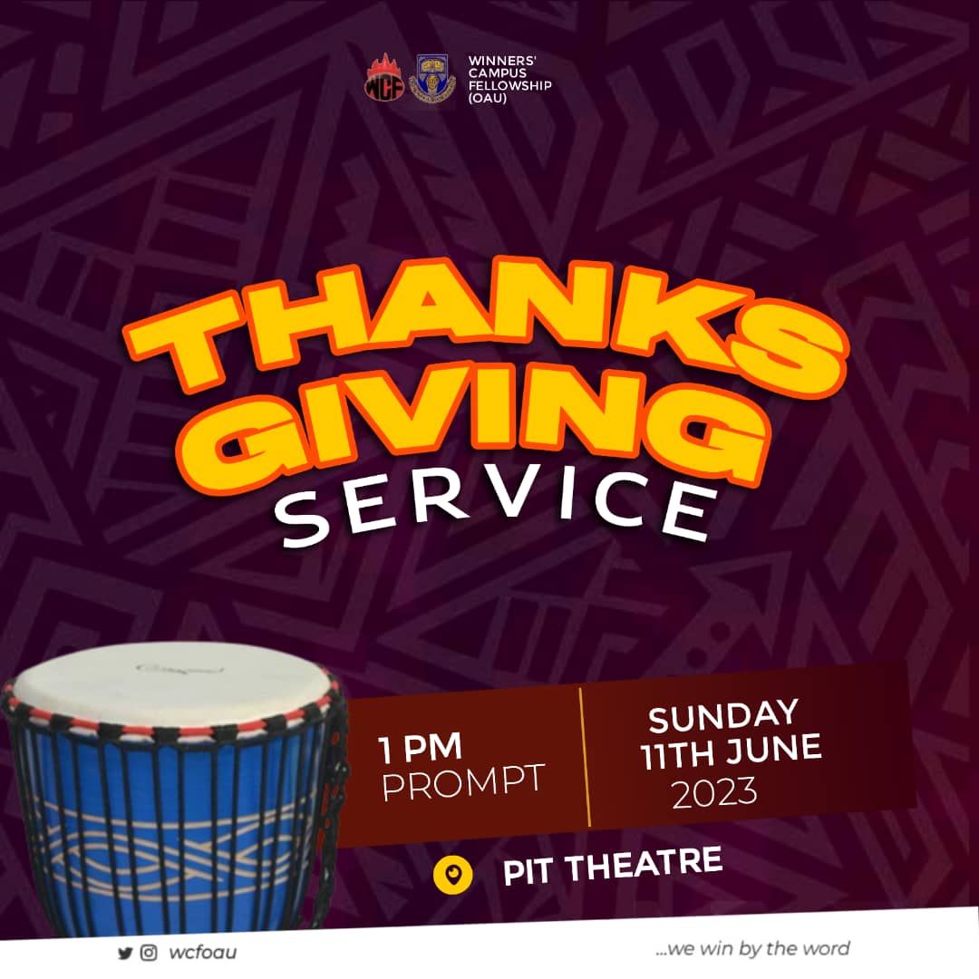 WCFOAU's tweet photo. Tomorrow is yet another opportunity to fellowship together with the saint.🔥🔥🔥

Come one!
Come all! https://t.co/Ib3uzSwyUL