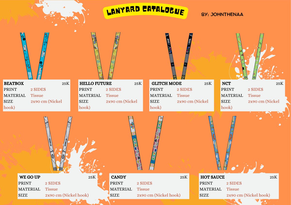 Johnthenaa's tweet photo. 🩷[Help RT and Like Please!]🩷

Open PO Batch 3 Lanyard and Cahol NCT Edition! 
✅️ NCT Dream album series
✅️ NCT all member
🏡 Jateng
🫰 Start from 25k
📆 June 10 - June 28, 2023

Form order 
https://t.co/KvwoYaMG6r

Scroll for the catalogue and details product👇 https://t.co/4ei7tM5BlS