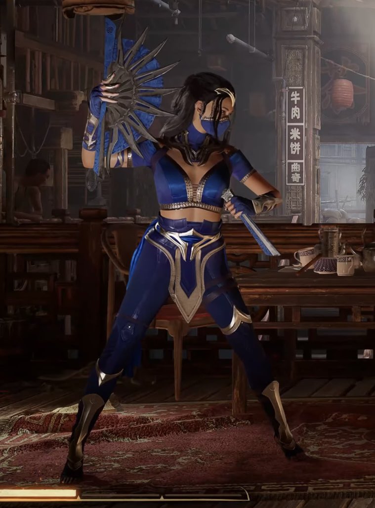 Which Kitana stance is better Mk11 or Mk1?