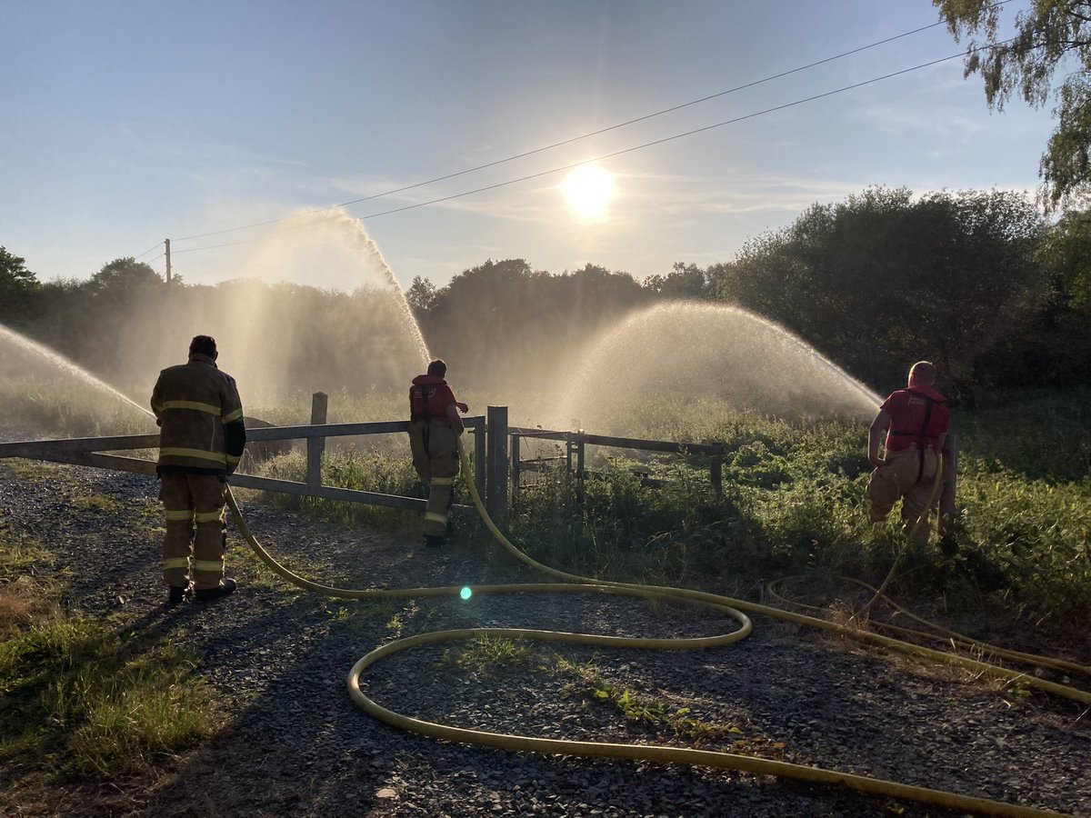 Prees Fire Station tweet media