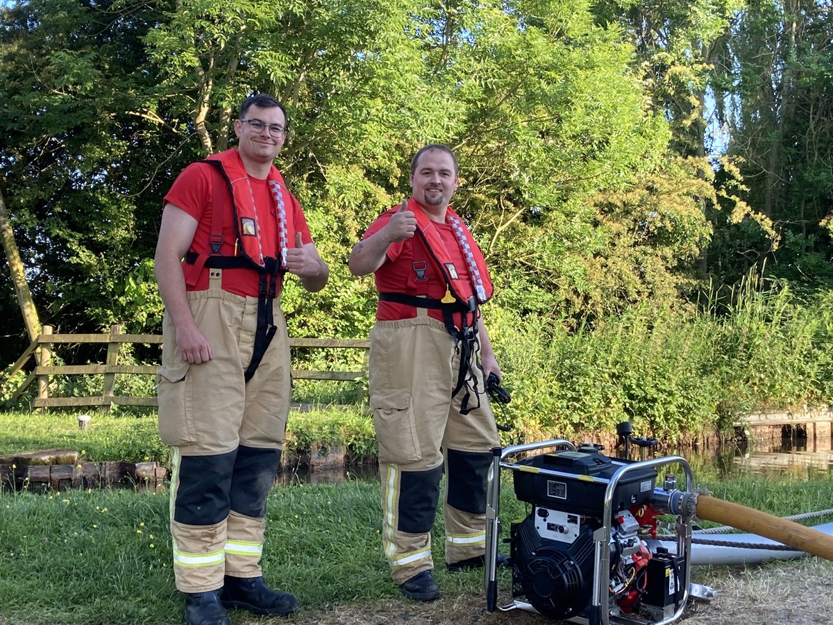 Prees Fire Station tweet media