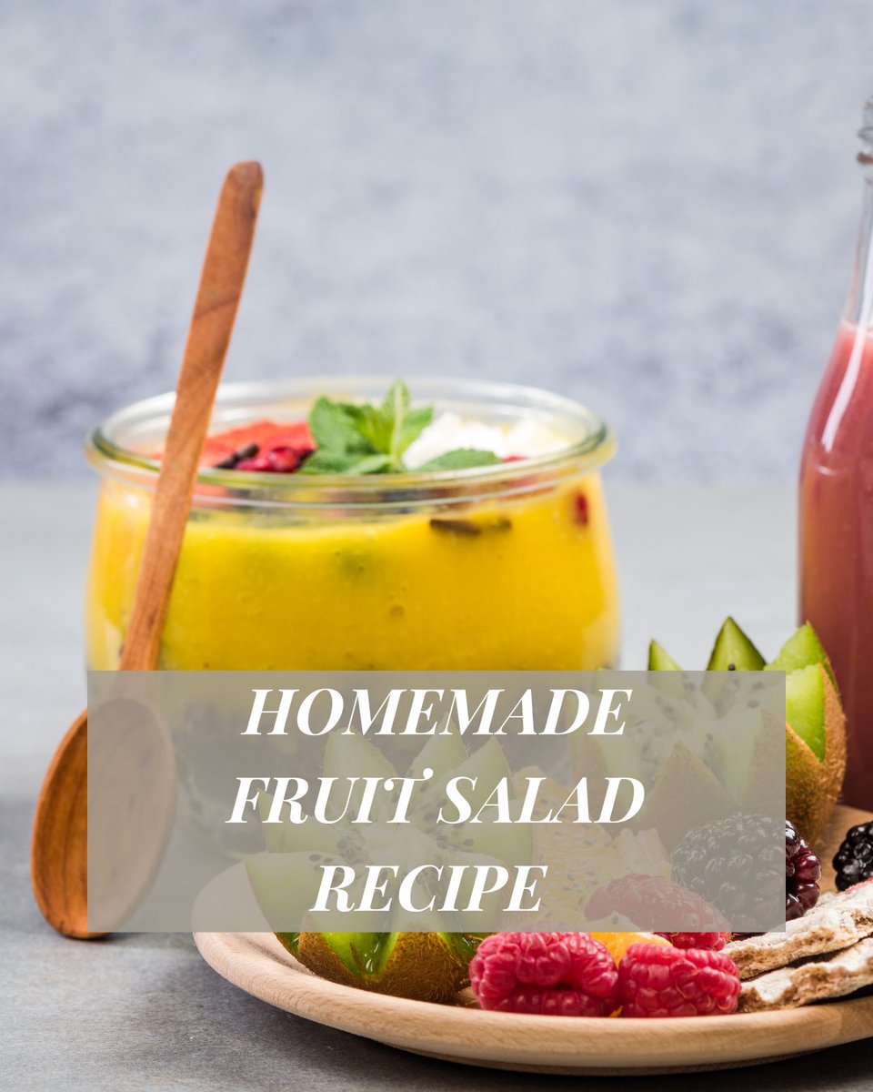 👉 Homemade Fruit Salad Recipe

When it comes to light and refreshing dishes, a homemade fruit salad is a timeless classic. 

Learn more about this recipe
👉 youtu.be/rbIgzayI7ro

#FruitSalad #HealthyEating #FreshFruit #RecipeIdeas #SummerSnacks #HealthyDessert #QuickAndEasy