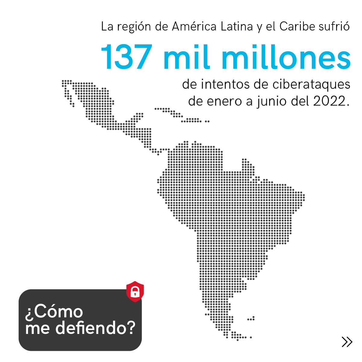 telnetron's tweet photo. ¿Sabías que Latinoamérica sufrió 137 mil millones de intentos de ciberataques en la primera mitad del año?
#Telnetip #Telnet #Telnetron #Tecnologia #Telecom #Redes #Soluciones #Estandares #Fortinet #Seguridad #proteccion #Firewall #Guatemala #ElSalvador #Honduras #Nicaragua https://t.co/6jqgmnZyNc