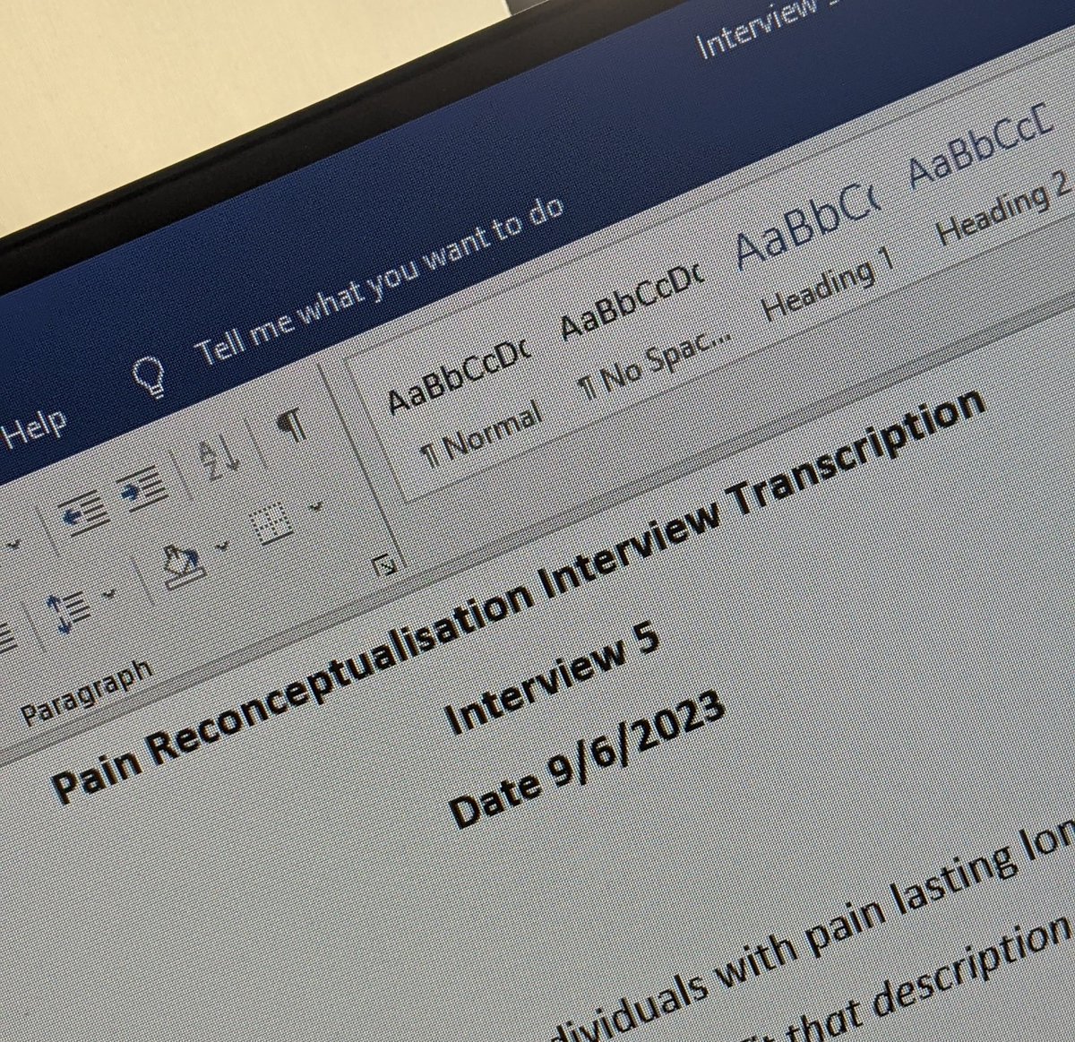 PaulR335's tweet image. Dissertation transcription in this weather 🌞🌞🌞 🥵🥵🥵
#healthmasters
#qualitativeresearch
#interviewquestion
@MyBCU