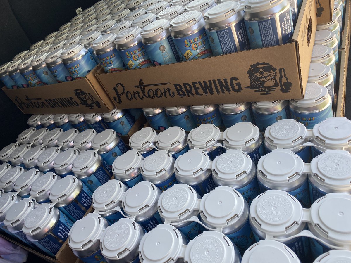 CampReddaroo's tweet image. Our 2023 @Bonnaroo inspired collab beer with @PontoonBrewing “Summer Camp Shandy” has been canned and is on its way to the Camp Reddaroo Craft Beer Exchange #bonnaroo #campreddaroo #pontoonbrewing