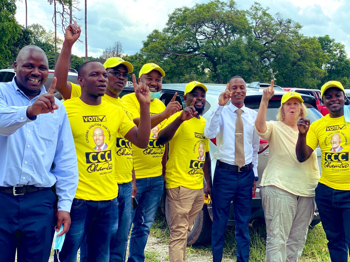 I hear there is no regalia ahead of the campaign season for CCC. The members are disgruntled hanzi tanzwa nekuvhairirwa nevamwe vane ma Zambia akasiyana siyana isu atina kana cap hayo.

They can't provide simple things for the people, we can't trust them with big tingz.
