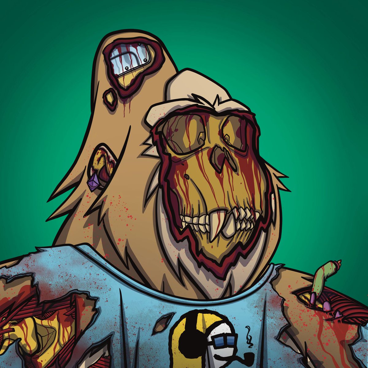 if you've never woken up with your face eaten off, you haven't been to a <a href="/deathapes/">death apes</a> party