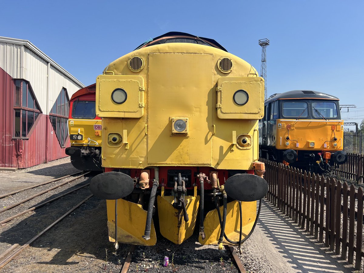 Just a few from @ Crewe heritage centre. #class68 #class43 #class37