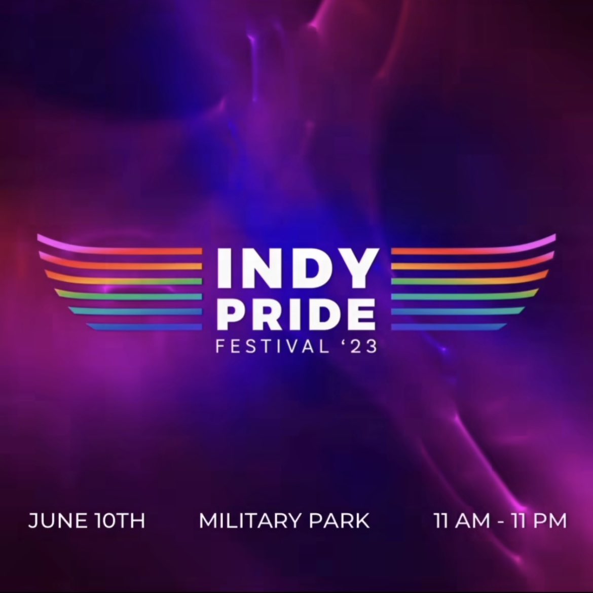 Don’t miss <a href="/indypride/">Indy Pride, Inc.</a> Festival today 11a-11p. 

YOUR CHANCE TO WIN A PAIR OF @wonderroadfest TICKETS next week at @garfieldparkindy 

Take a pic of yourself in front of the @wonderroadfest banner at the Pride Indy front gate today. Post on @Twitter tag us and you are entered.