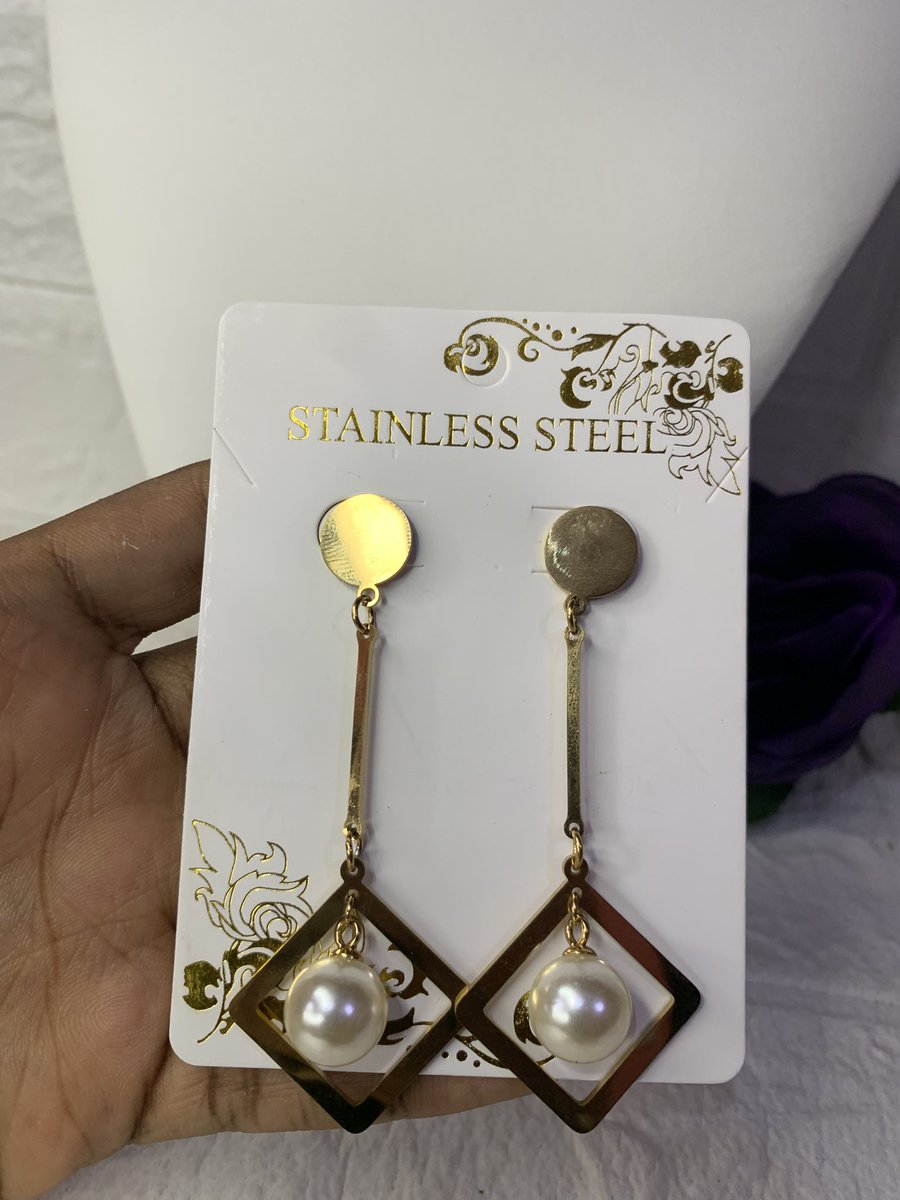 oladjewels's tweet photo. Whether you’re dressing up for a special occasion or you just want to feel and look good, OLAD is here for you.

These stainless earrings are very durable and definitely affordable too

Price: 1500💐

#OAUTwitter https://t.co/PS9tMicGS9